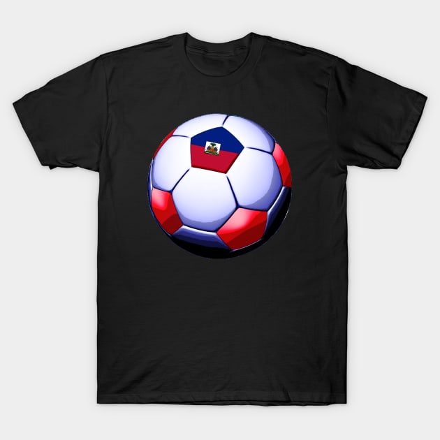 Haiti Soccer T-Shirt by asaiphoto